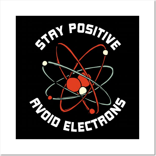 Science Proton Electron Physics Wall Art by shirtsyoulike